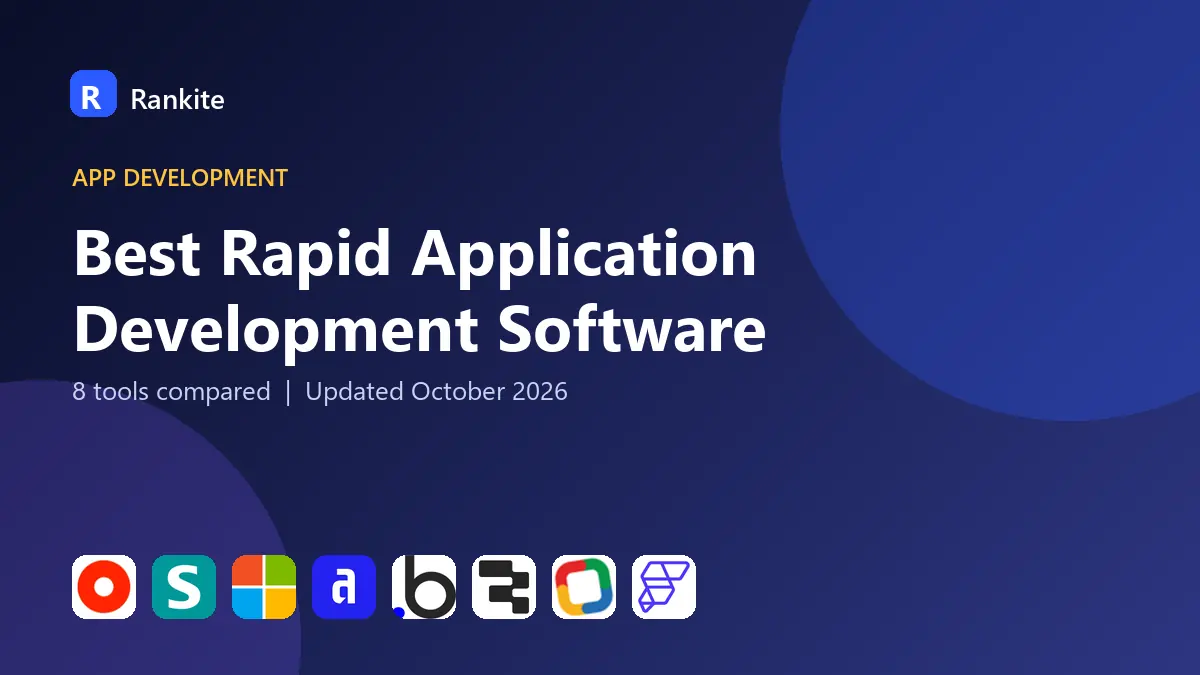 Best Rapid Application Development Software in 2026: 8 Tools Compared