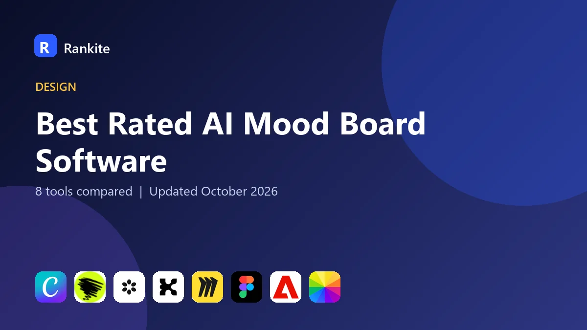 Best Rated AI Mood Board Software in 2026: 8 Tools Compared