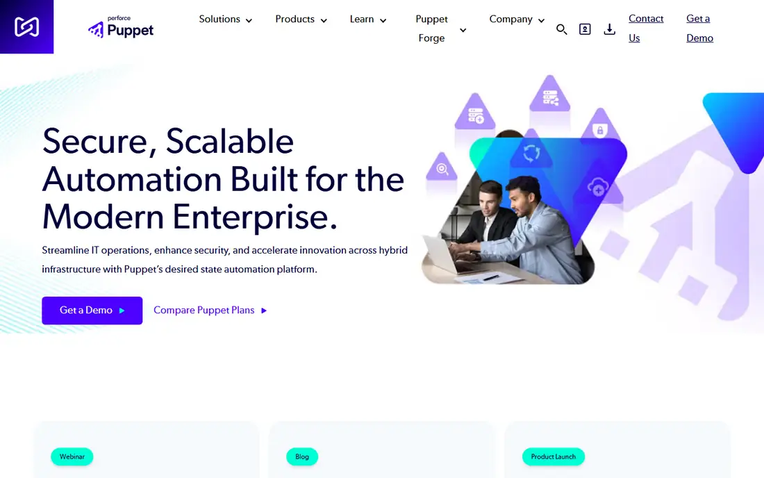 Puppet homepage