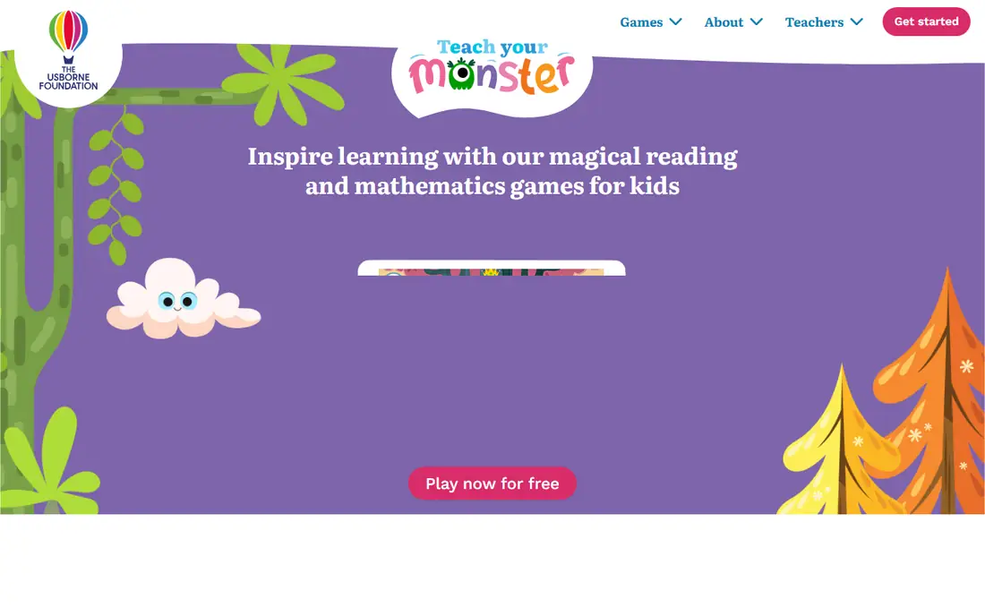 Teach Your Monster to Read homepage