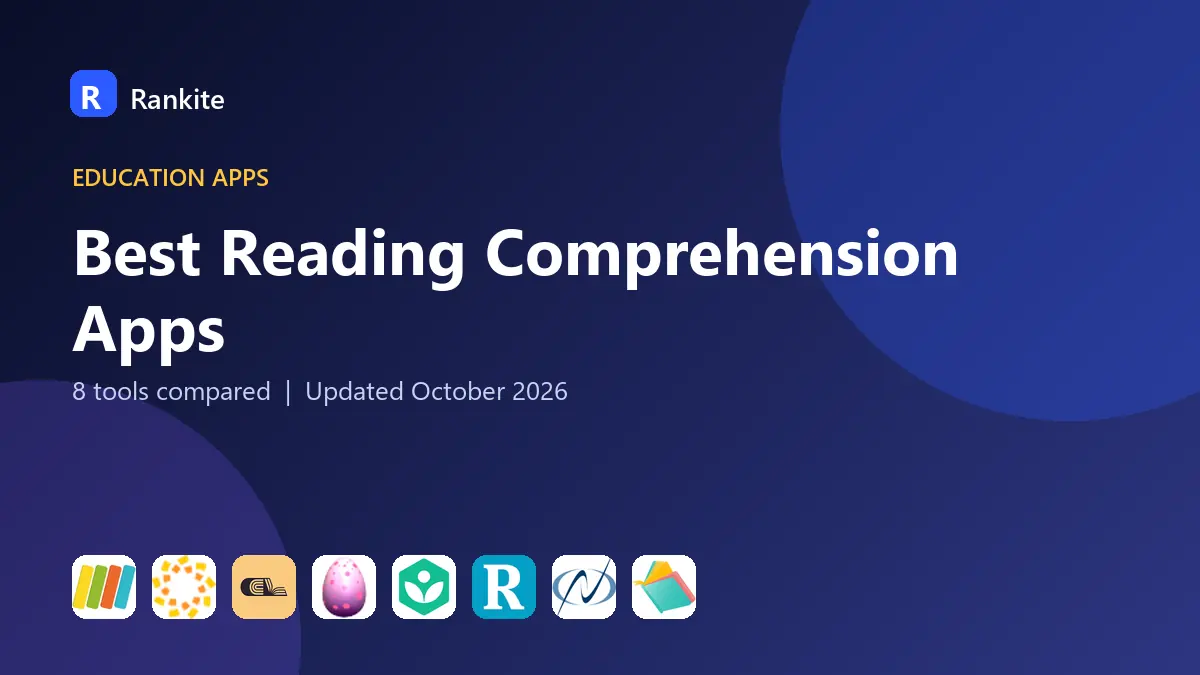 Best Reading Comprehension Apps in 2026: 8 Tools Compared