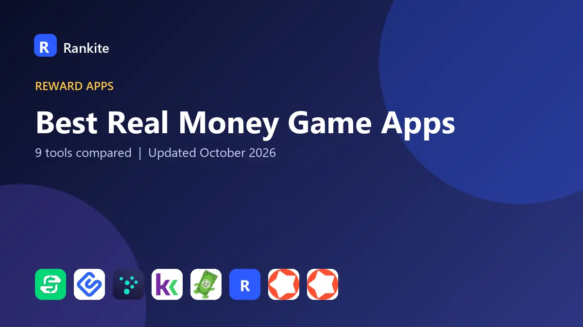Best Real Money Game Apps in 2026: 9 Tools Compared