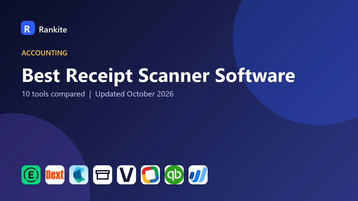 Best Receipt Scanner Software in 2026: 10 Tools Compared