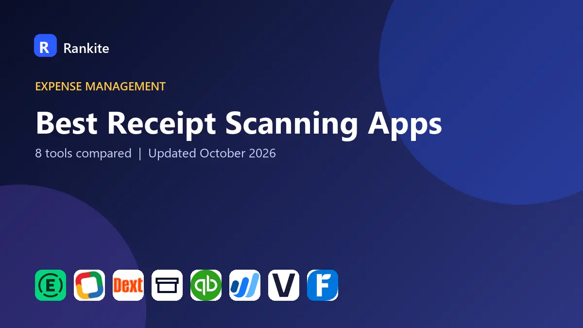 Best Receipt Scanning Apps in 2026: 8 Tools Compared