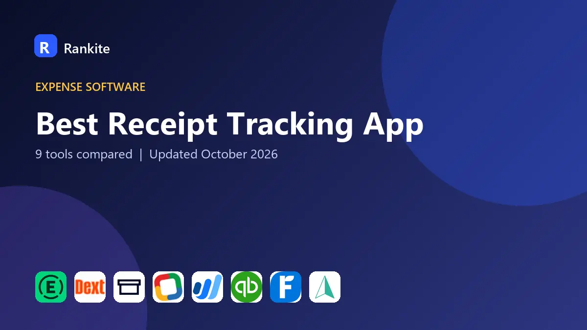 Best Receipt Tracking App in 2026: 9 Apps Compared