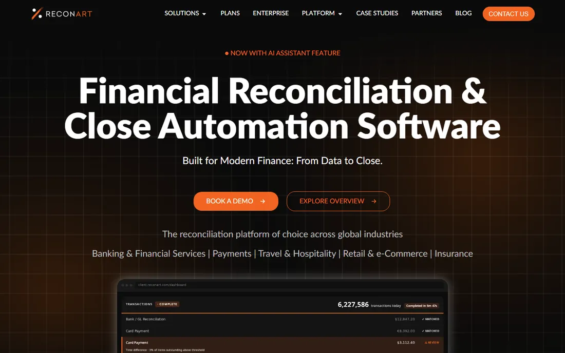 ReconArt homepage
