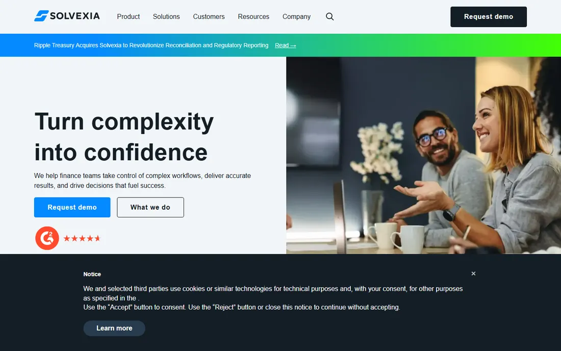SolveXia homepage