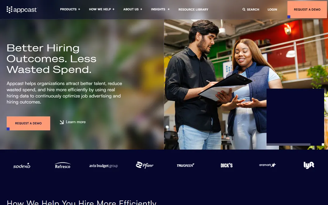 Appcast homepage