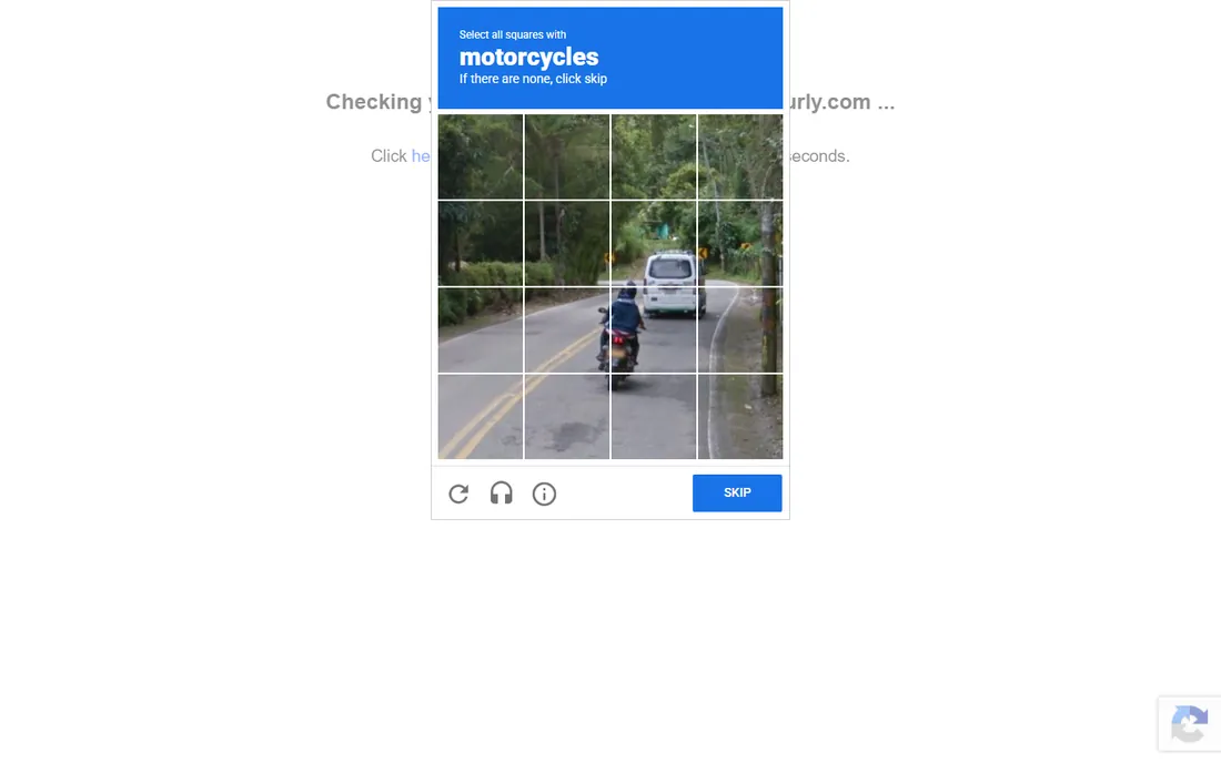 Recurly homepage