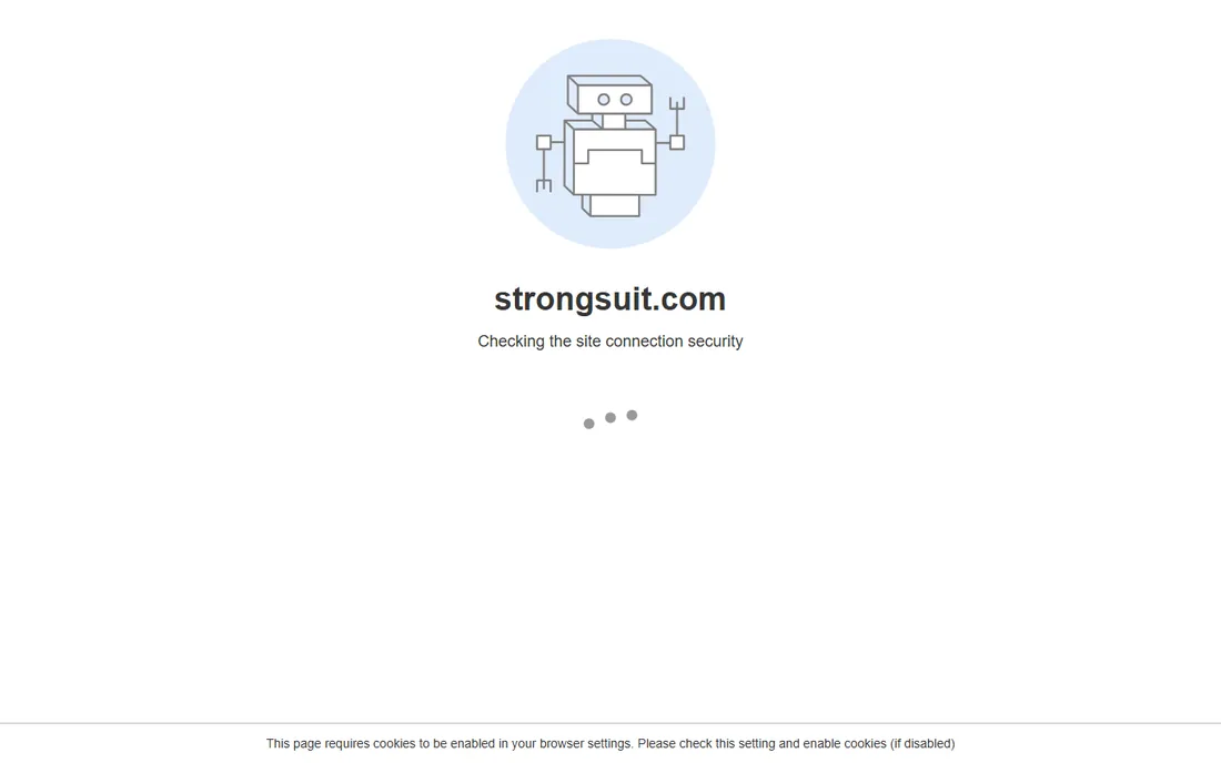 StrongSuit homepage