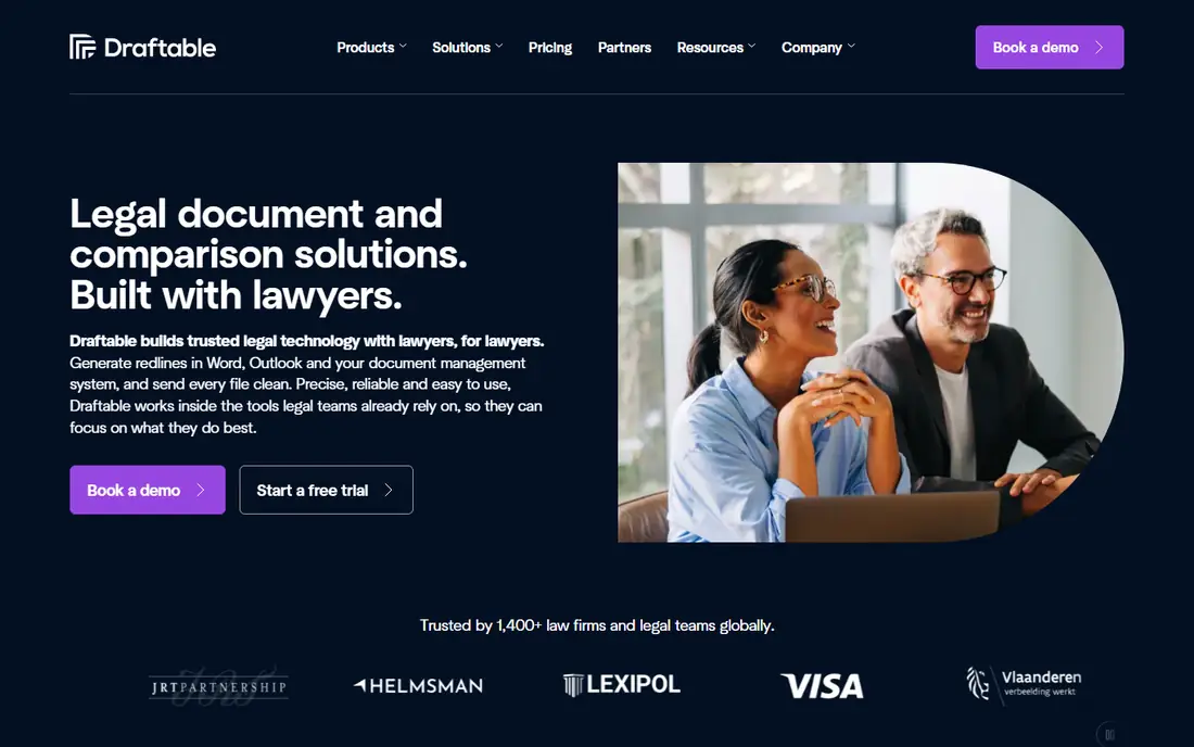 Draftable homepage