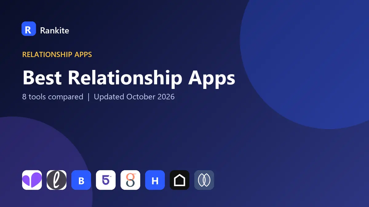 Best Relationship Apps in 2026: 8 Apps Compared