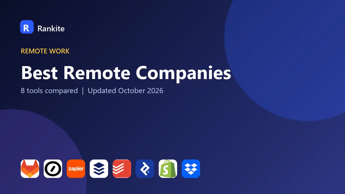 Best Remote Companies in 2026: 8 Employers Compared