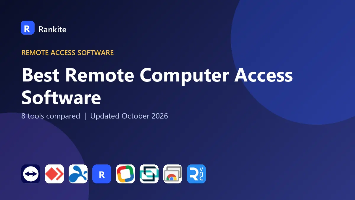 Best Remote Computer Access Software in 2026: 8 Tools Compared