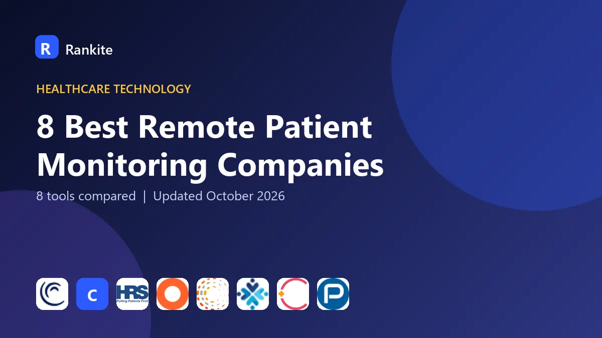 8 Best Remote Patient Monitoring Companies in 2026: 8 Tools Compared