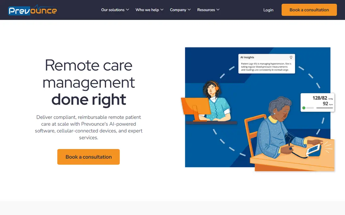 Prevounce homepage