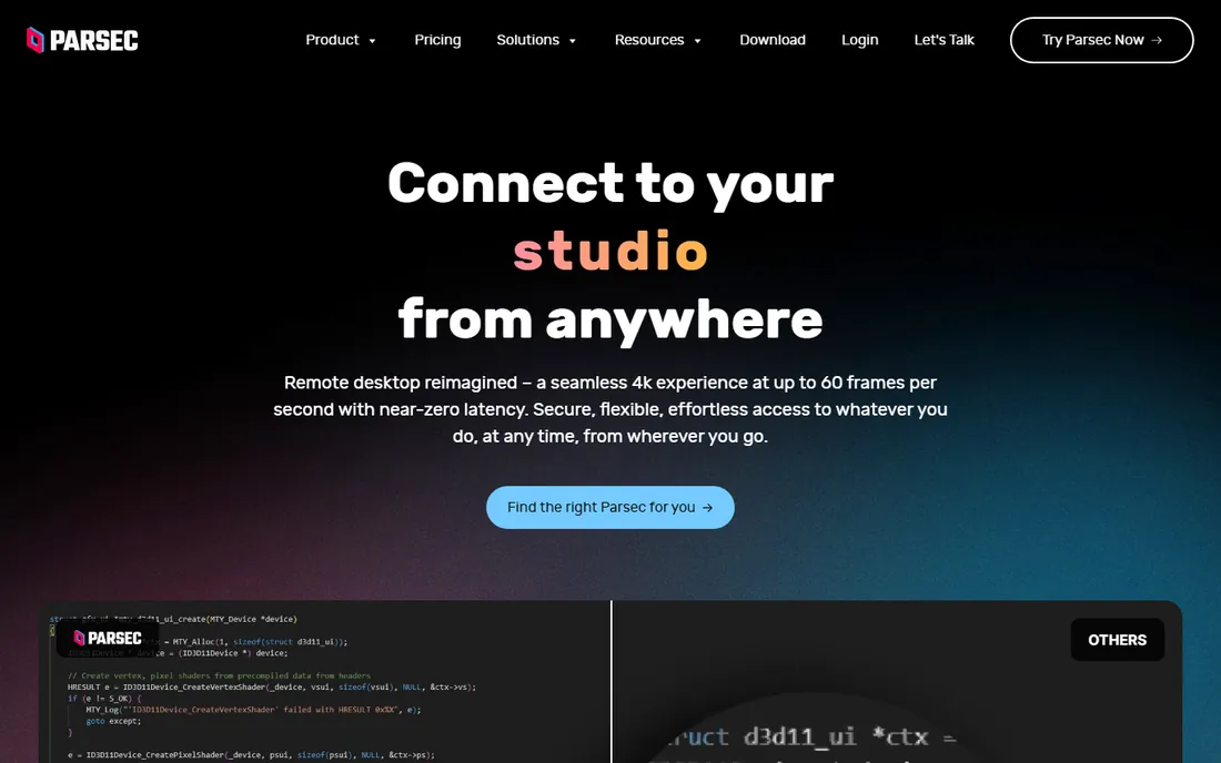 Parsec homepage