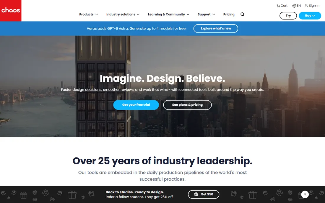 Enscape homepage