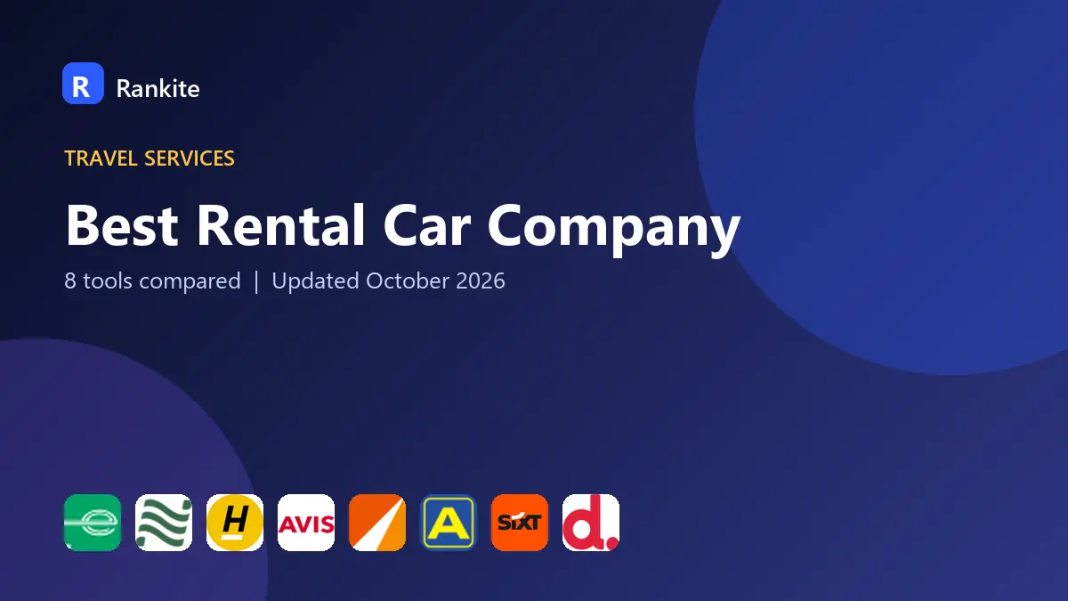 Best Rental Car Company in 2026: 8 Companies Compared