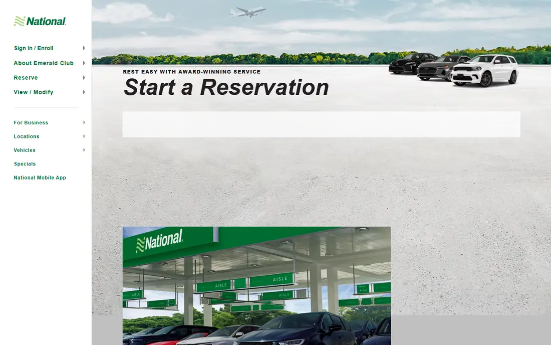 National homepage