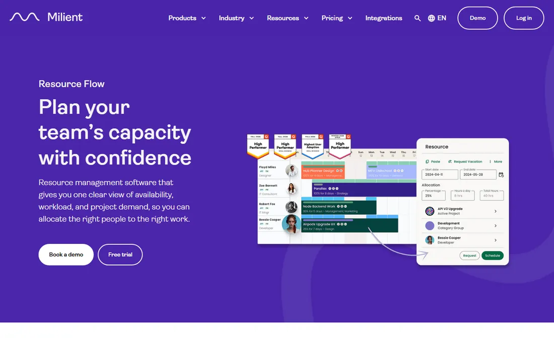Hub Planner homepage