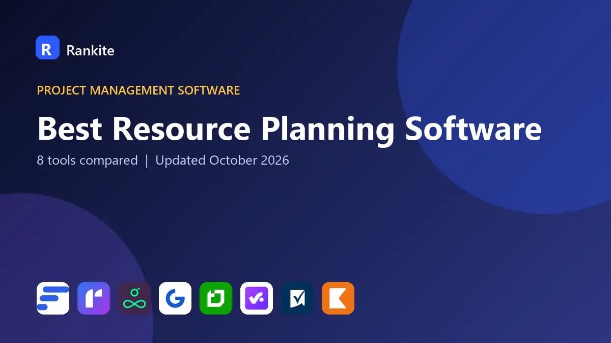 Best Resource Planning Software in 2026: 8 Tools Compared