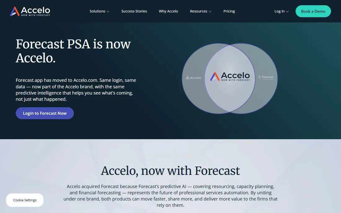 Forecast homepage