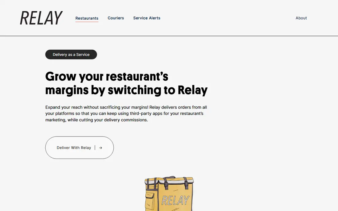 Relay homepage