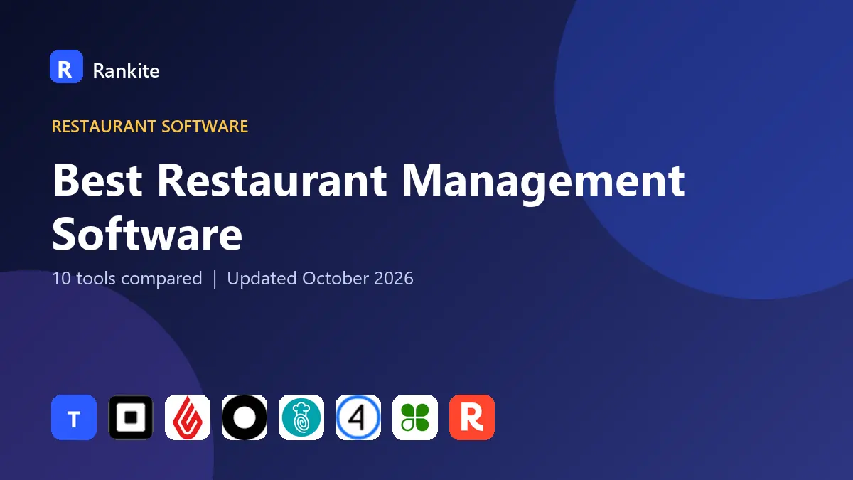 Best Restaurant Management Software in 2026: 10 Tools Compared