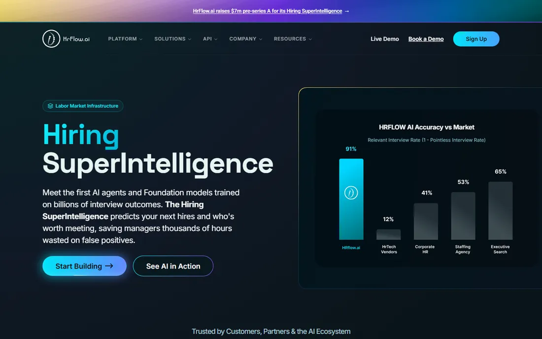 HrFlow.ai homepage