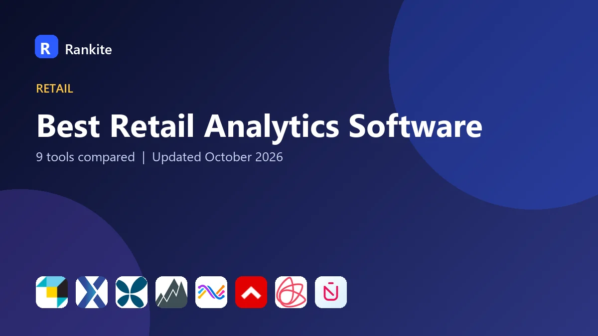 Best Retail Analytics Software in 2026: 9 Tools Compared