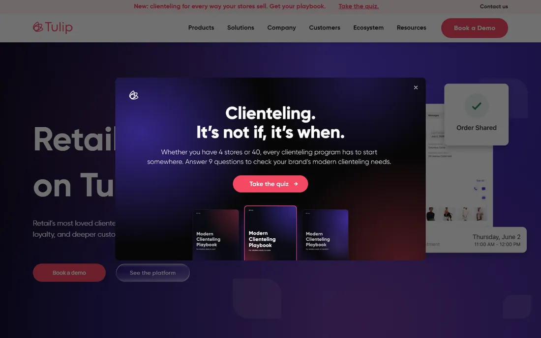 Tulip homepage