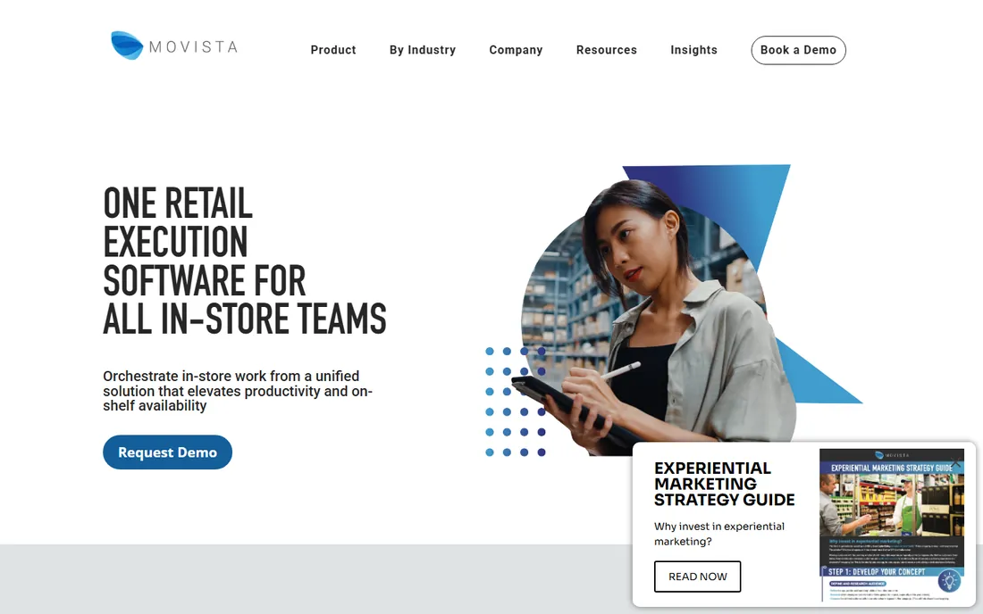 Movista homepage