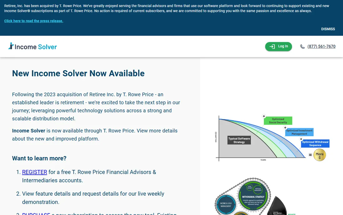 Income Solver homepage