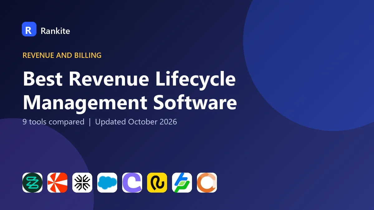 Best Revenue Lifecycle Management Software in 2026: 9 Tools Compared