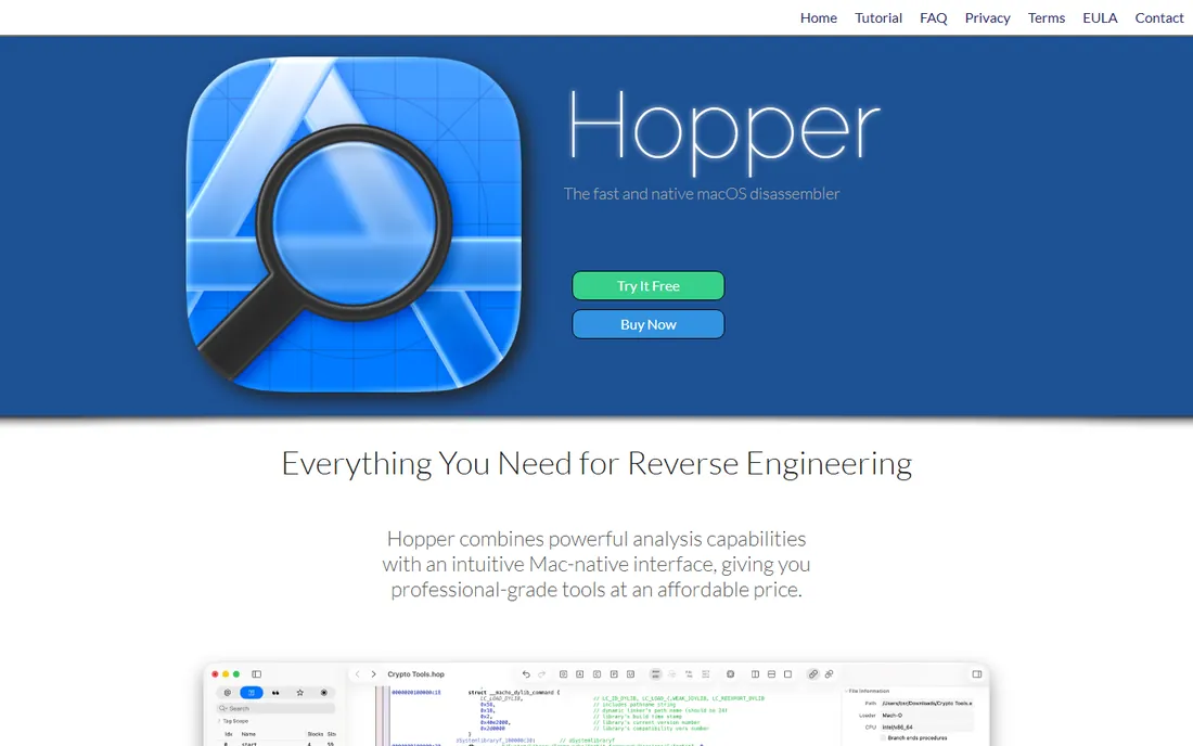 Hopper homepage