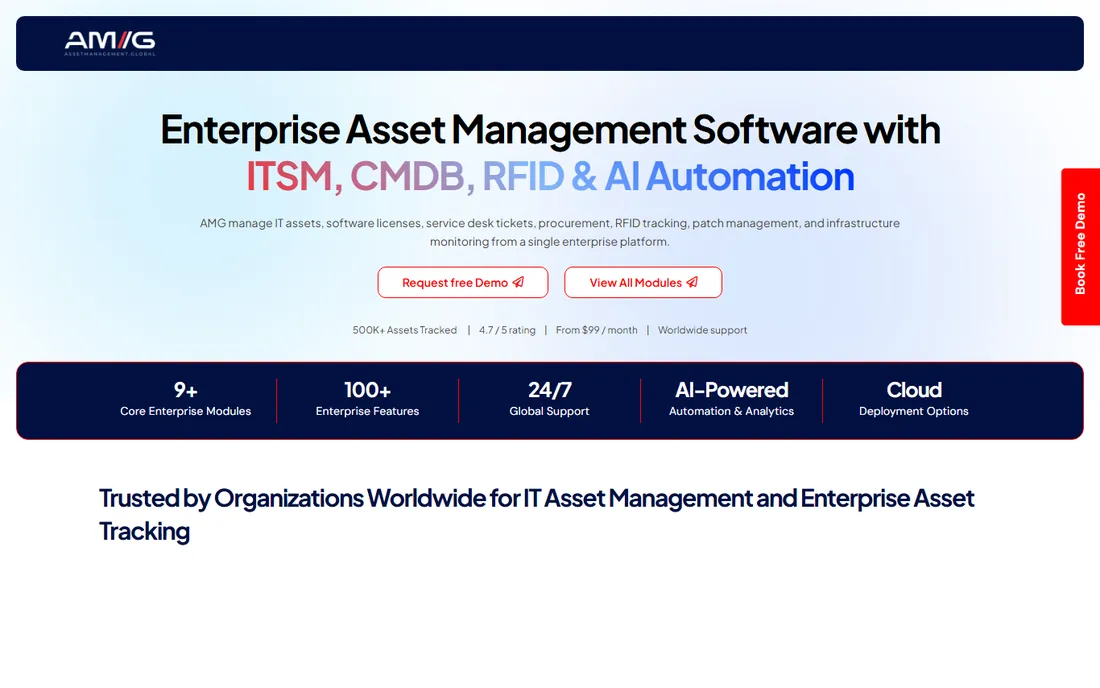 Asset Management Global (AMG) homepage