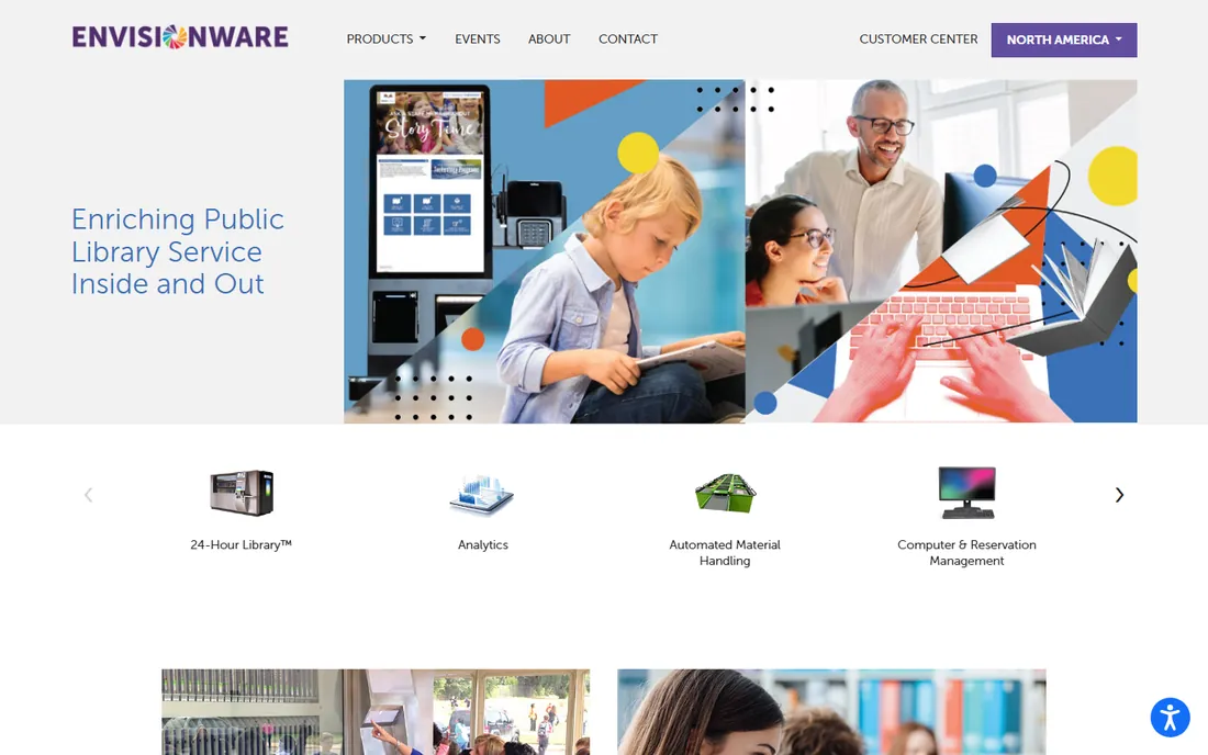 EnvisionWare homepage