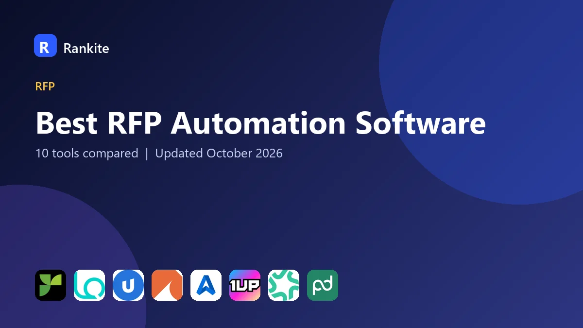 Best RFP Automation Software in 2026: 10 Tools Compared