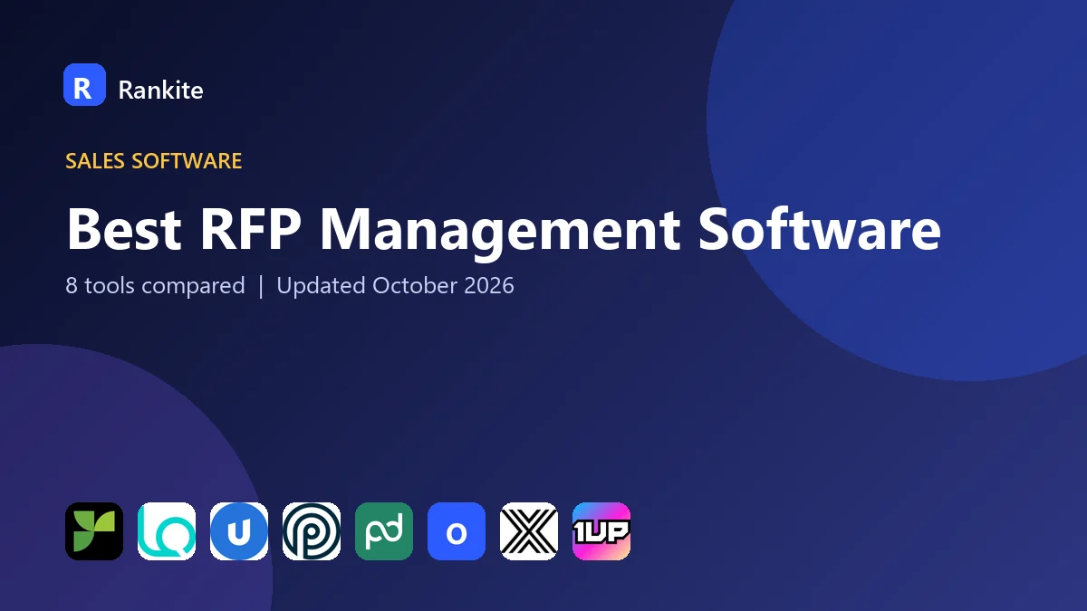 Best RFP Management Software: 8 Tools Compared