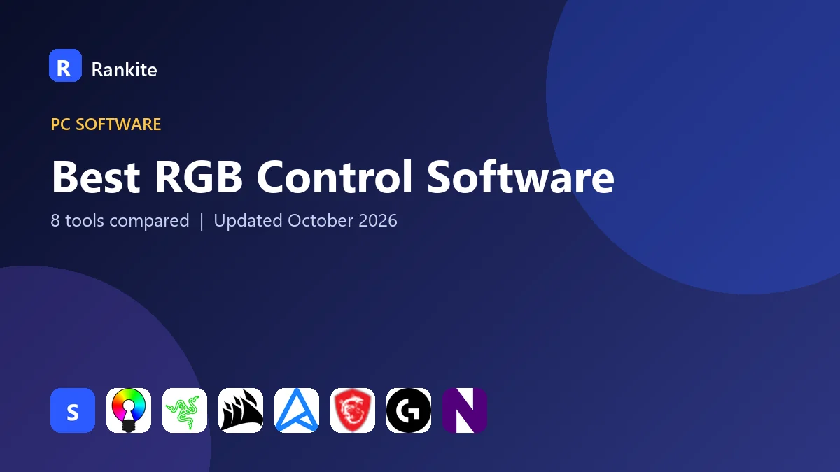 Best RGB Control Software in 2026: 8 Tools Compared