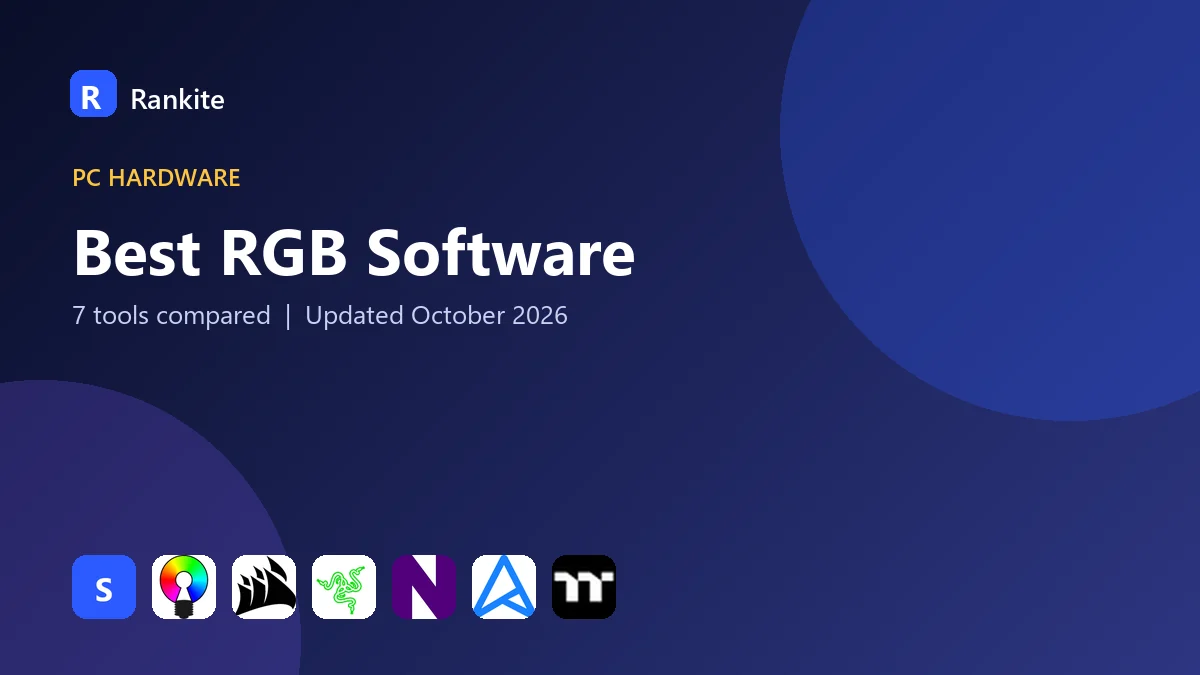 Best RGB Software in 2026: 7 Tools Compared