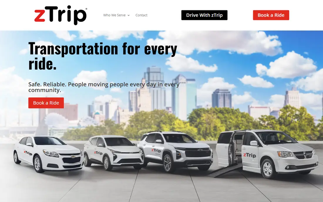 zTrip homepage