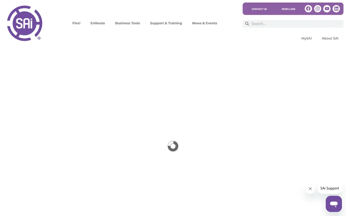SAi Flexi homepage