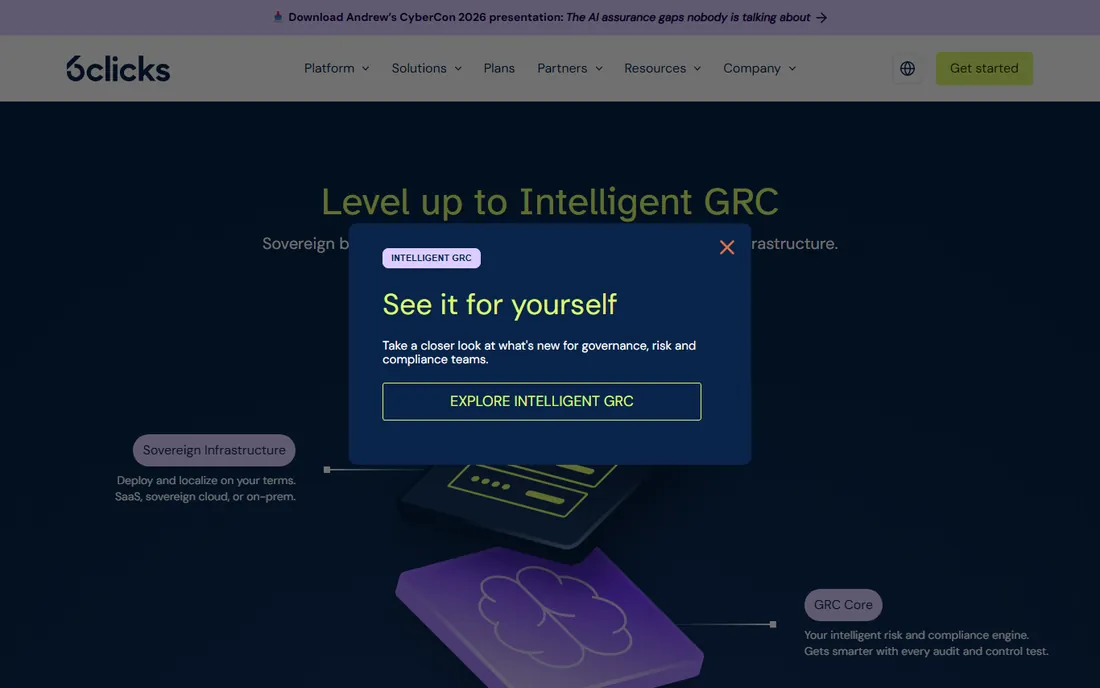 6clicks homepage