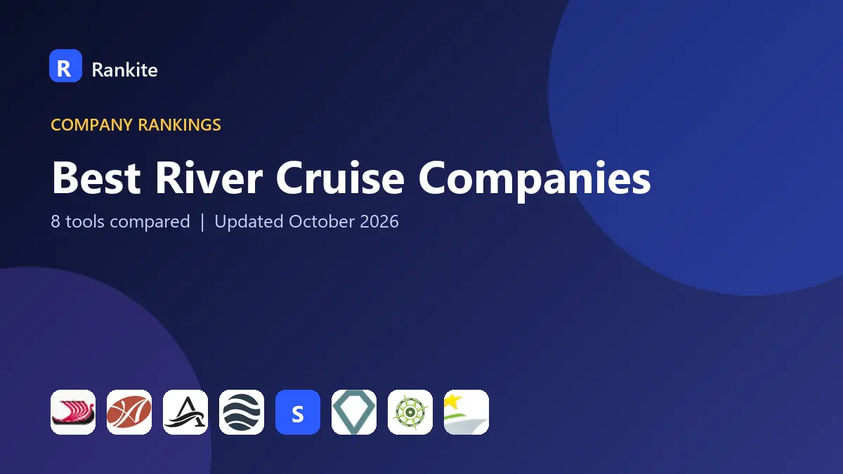 Best River Cruise Companies in 2026: 8 Companies Compared