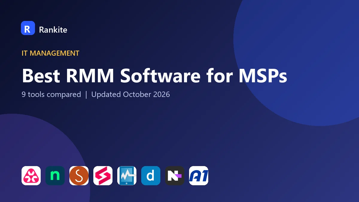 Best RMM Software for MSPs in 2026: 9 Tools Compared