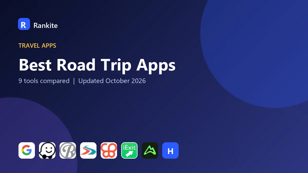 Best Road Trip Apps in 2026: 9 Apps Compared