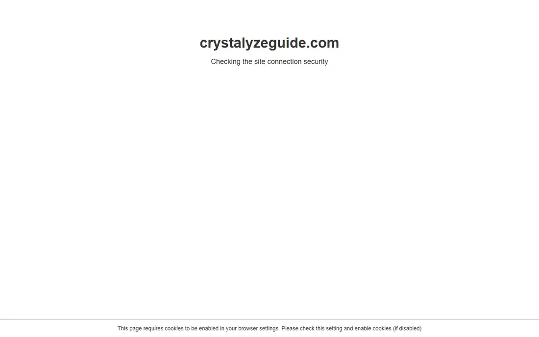 Crystalyze homepage