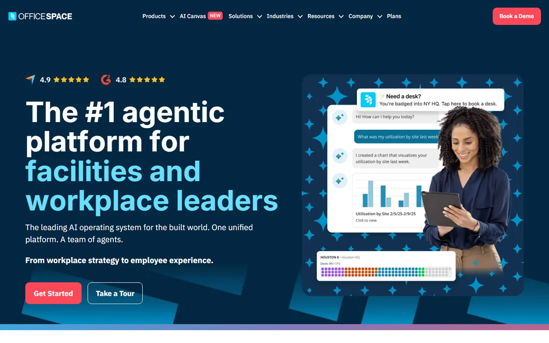 OfficeSpace homepage